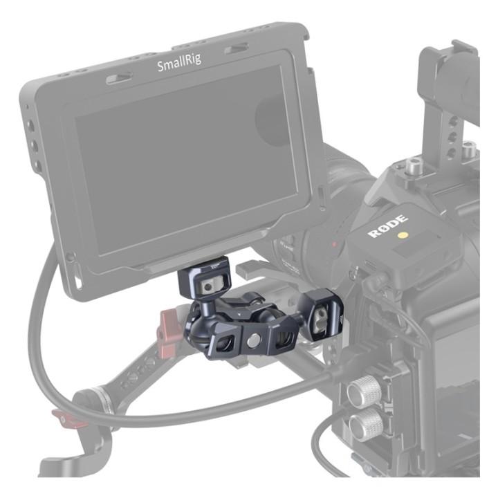 SmallRig 3874 Magic Arm with Dual Ball heads (1/4"-20 Screw and ARRI Locating Screw)