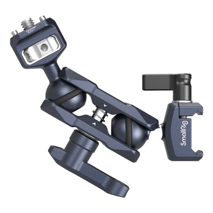SmallRig 3875 Magic Arm with Dual Ball heads (1/4"-20 Screw and NATO Clamp)