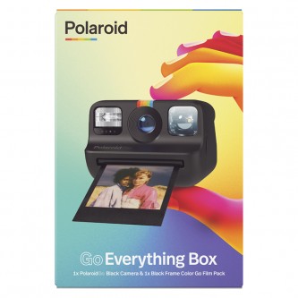 Polaroid Go E-box, sort - sampak med film