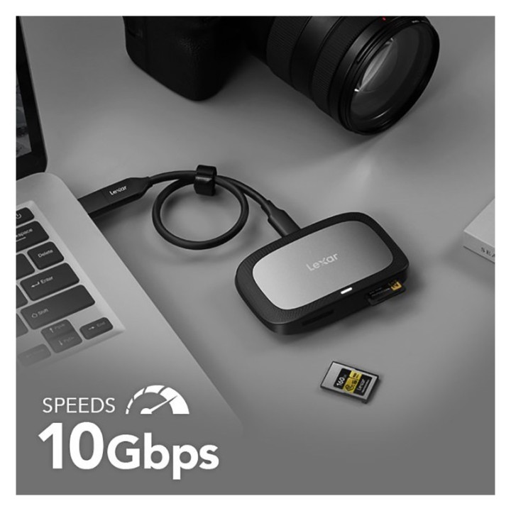 Lexar Cardreader CFexpress Type A / SD UHS-II USB 3.2 Gen2 Reader