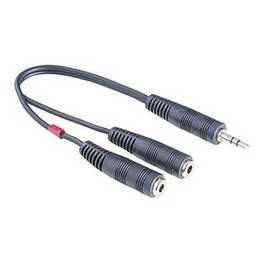 Hama mikrofon-adapter stereo/mono