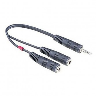 Hama mikrofon-adapter stereo/mono