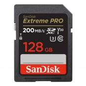 Sandisk Extreme Pro 128 GB SDXC V30 UHS-I U3, Class 10