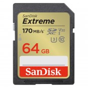 Sandisk 64 GB SDXC Extreme V30 UHS-I U3, Class 10