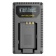Nitecore USN2 Dual slot USB-lader til Sony NP-BX1