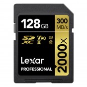 Lexar 128GB 2000x SDXC C10, U3, V90 Prof.