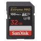 SanDisk 32 GB SDHC ExtremePro 100MB/s UHS-I, Class 10, U3, V30