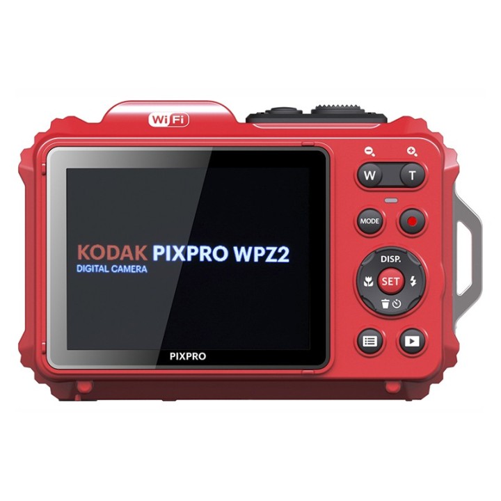 Kodak Pixpro WPZ2 Digitalkamera, rød