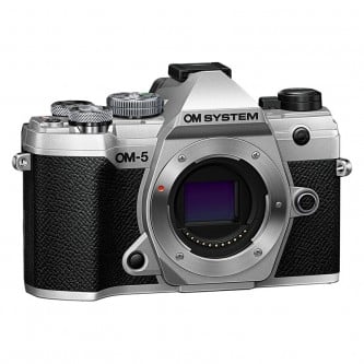 OM SYSTEM OM-5 kamerahus sølv