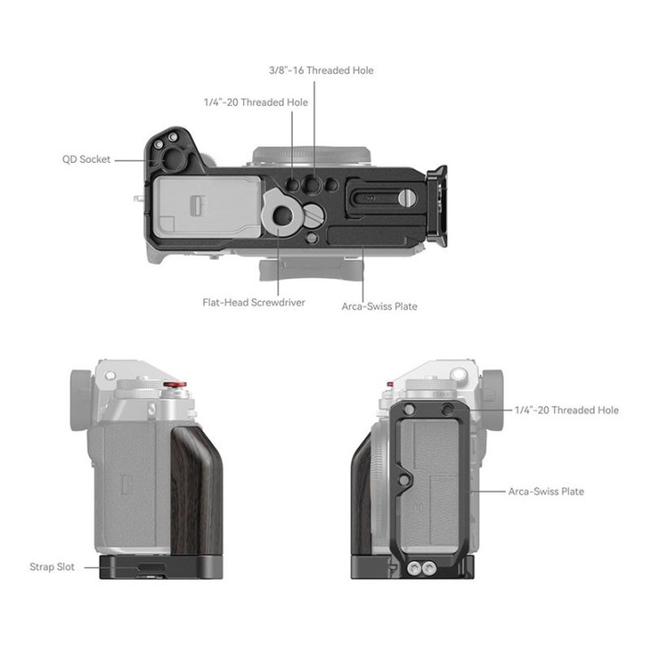 SmallRig 4137 L-Bracket til Fujifilm X-T5