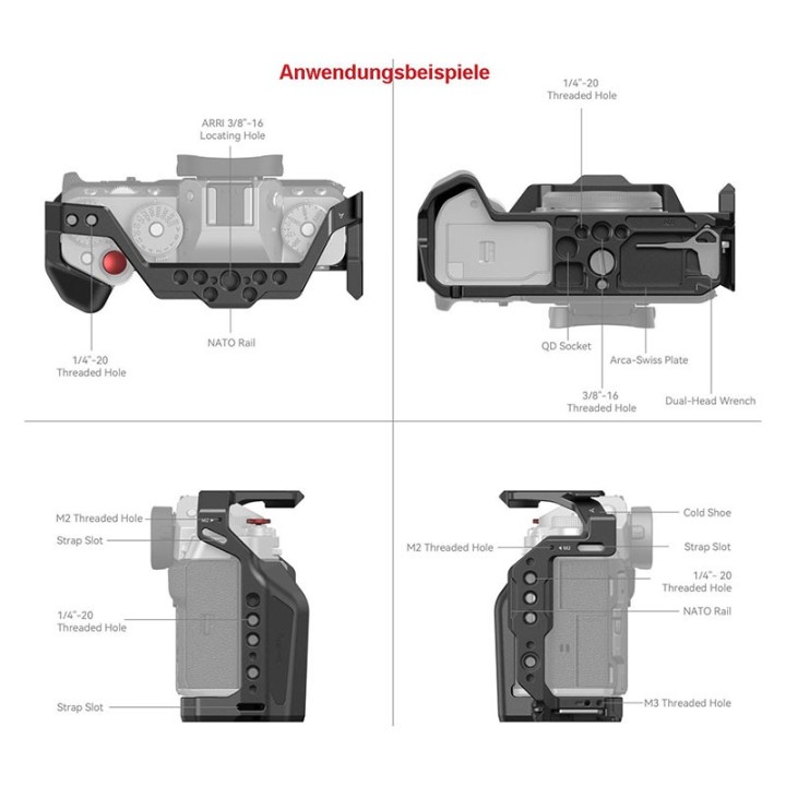 SmallRig 4135 Cage til Fujifilm X-T5