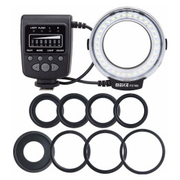 Meike FC100 LED macro ring flash