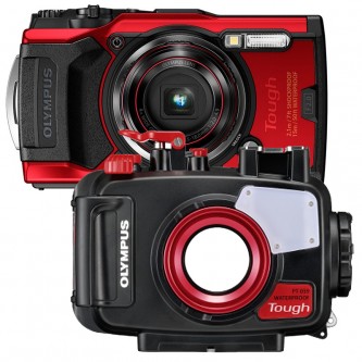 Olympus TG-6. kompakt kamera, Incl. PT-059 undervandshus