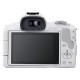 Canon EOS R50 m/ 18-45mm, hvid
