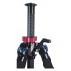 Sirui Pro Carbon Fibre Tripod med midtersøjle med tandhjul