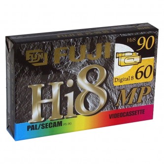 Fuji Hi8 digital video tape 90min