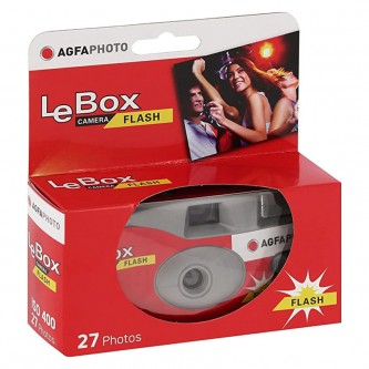 Agfa Le Box engangskamera med blitz