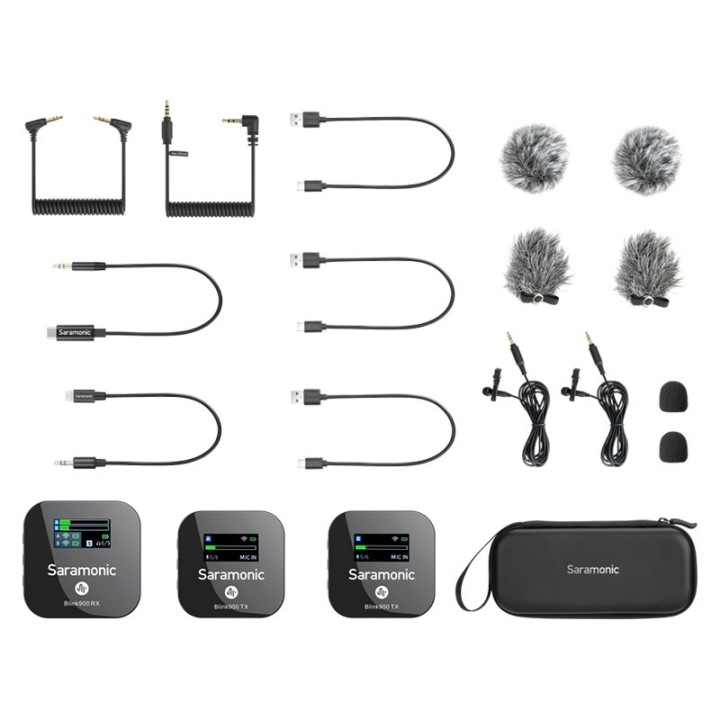Blink900 B2 Advanced 2-Person Wireless Clip-On Microphone