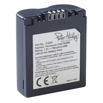 Peter Hadley CGA-S006E Li-Io batteri