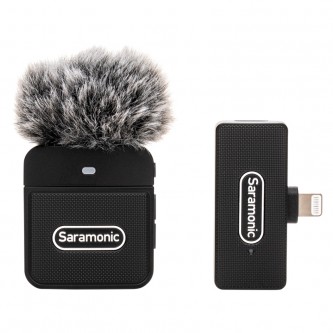 Saramonic Blink 100 B3 wireless system for iPhone.
