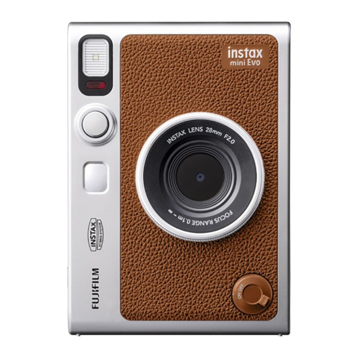 Fuji Instax mini EVO - brun, Gavesæt
