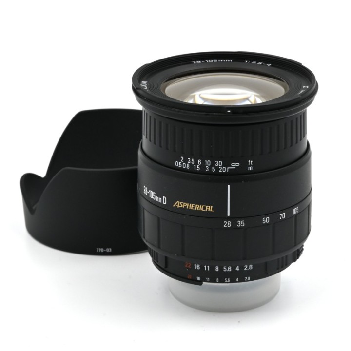 Sigma AF 28-105mm D f/2.8-4 til Nikon AF