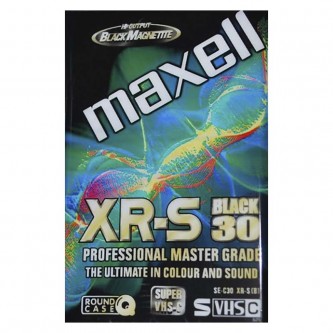 Maxell S-VHS-C XR-S 30min