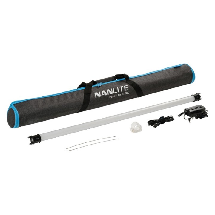 Nanlite Pavotube II 30C LED RGBWW Tube Light 1 Light Kit