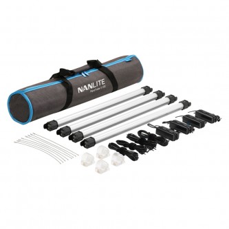 Nanlite Pavotube II 15C LED 4 Lights Kit