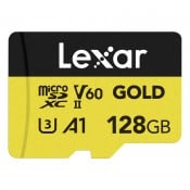 Lexar GOLD microSDXC UHS-II/C10/A1/U3 (V60) 128GB