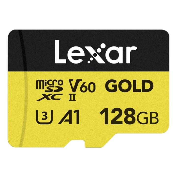 Lexar GOLD microSDXC UHS-II/C10/A1/U3 (V60) 128GB