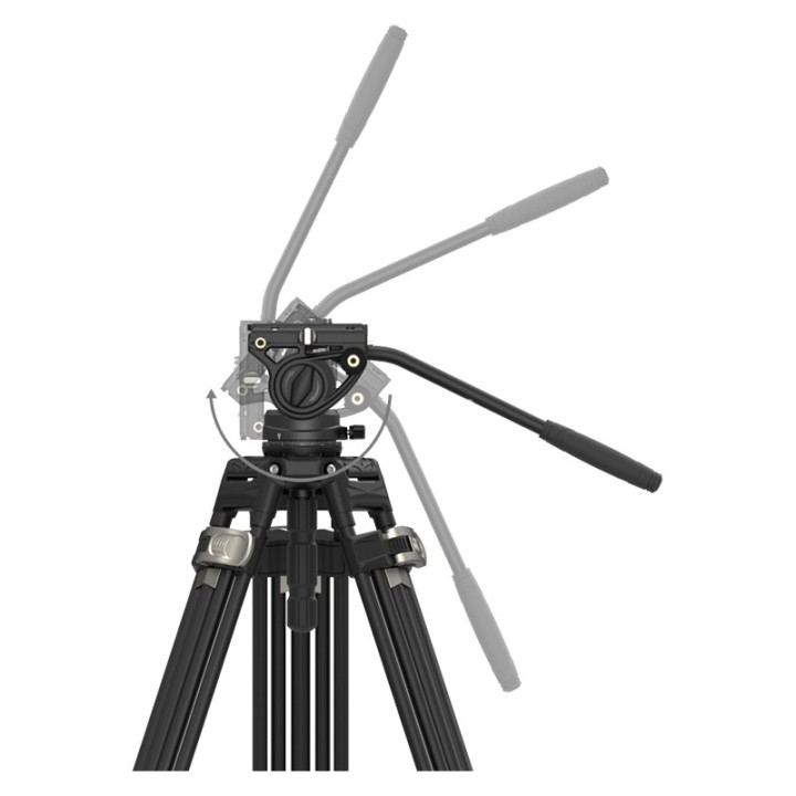 Smallrig 4163 Heavy-Duty Aluminium Video Tripod Kit FreeBlazer AD-80
