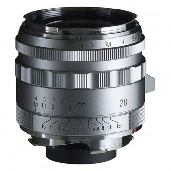 Voigtländer Nokton 28mm f/1,5 type II VM sølv