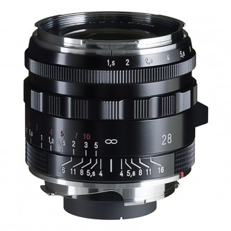 Voigtländer Nokton 28mm f/1,5 type II VM sort