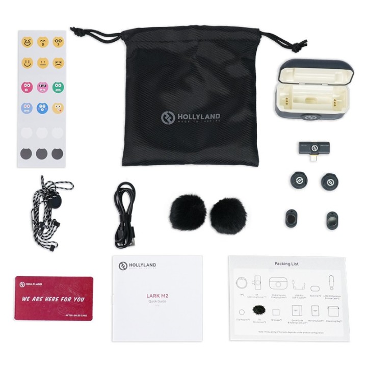 Hollyland Lark M2 USB-C Wireless Lavalier Microphone