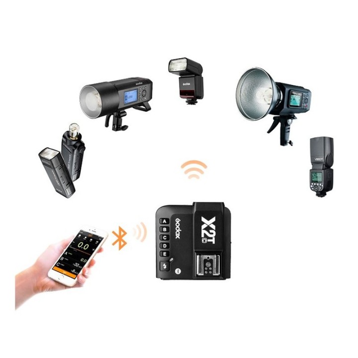 Godox X2t wireless trigger til Pentax