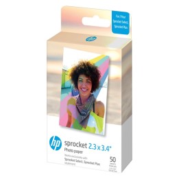 HP Sprocket Zink Paper Select 5,8x8,6 cm , 50 stk