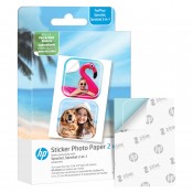 HP Zink paper Sprocket Luna 30-pack 2x3" pre-cut 1,3x1,3 sticker