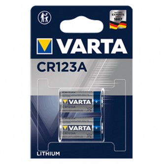 Varta Lithium CR123A 2 pak Batteri