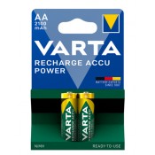 Varta Genopladelig AA NiMH 2 pak