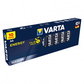 Varta Energy Mignon AA alkaline batteri 10 pak