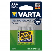 Varta Genopladelig Micro AAA NiMH 4 pak