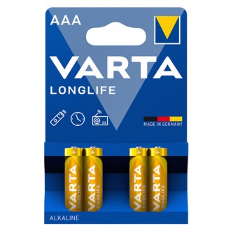 Varta Longlife Micro AAA batteri 4 pak