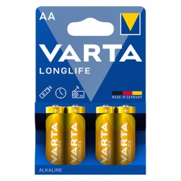 Varta Longlife Mignon AA LR6 batterier 4 pak