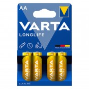 Varta Longlife Mignon AA LR6 batterier 4 pak