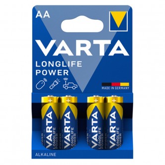 Varta Longlife Power Mignon AA batteri 4 pak