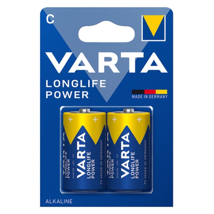 Varta Longlife Power Baby C/LR14 batteri 2 pak