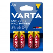 Varta Longlife Max Mignon AA batteri 4 pak