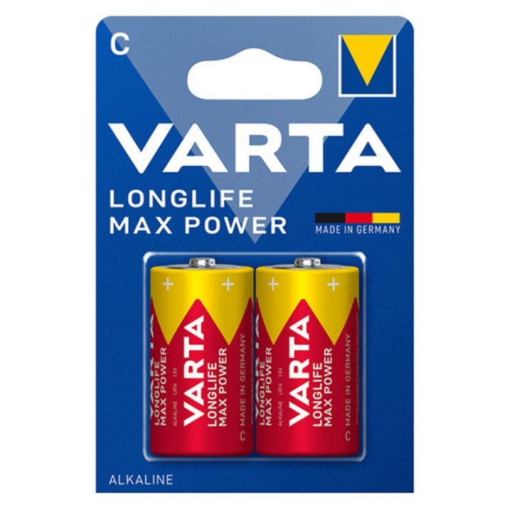 Varta Longlife Max Baby C/LR14 batteri 2 pak