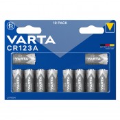 Varta Lithium CR123A batteri 10 pak